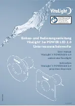 Предварительный просмотр 1 страницы VitaLight 3 POWER LED 2.0 User Manual