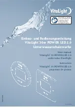 VitaLight 30 POWER LED 2.0 User Manual предпросмотр