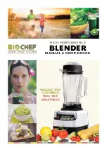 Vitality 4 Life BiOCHEF BLENDER Manual And Recipe Book preview