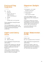 Preview for 19 page of Vitality 4 Life Oscar Neo DA 1000 User Manual And  Recipe Book