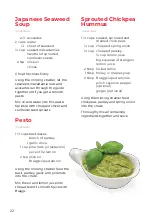 Preview for 22 page of Vitality 4 Life Oscar Neo DA 1000 User Manual And  Recipe Book