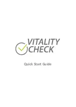 VITALITY CHECK MSRRS SCN05 Quick Start Manual preview