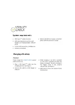 Preview for 3 page of VITALITY CHECK MSRRS SCN05 Quick Start Manual