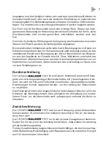 Предварительный просмотр 7 страницы Vitalmaxx 001-1011-00 Operating Instructions Manual