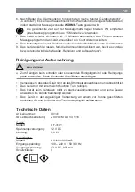 Предварительный просмотр 9 страницы Vitalmaxx 00141 Instruction Manual
