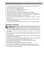 Предварительный просмотр 17 страницы Vitalmaxx 02833 Instruction Manual