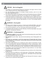 Предварительный просмотр 6 страницы Vitalmaxx 02844 Operating Instructions Manual