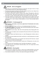Предварительный просмотр 6 страницы Vitalmaxx 03213 Operating Instructions Manual