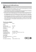 Предварительный просмотр 10 страницы Vitalmaxx 03213 Operating Instructions Manual