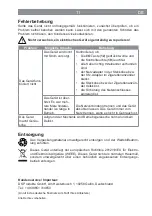 Предварительный просмотр 11 страницы Vitalmaxx 03213 Operating Instructions Manual