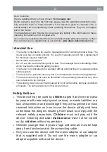Предварительный просмотр 13 страницы Vitalmaxx 03213 Operating Instructions Manual