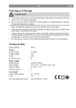 Preview for 19 page of Vitalmaxx 03213 Operating Instructions Manual