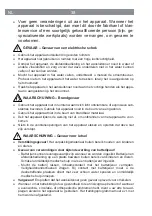 Предварительный просмотр 38 страницы Vitalmaxx 05110 Operating Instructions Manual