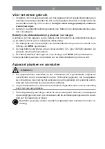 Предварительный просмотр 41 страницы Vitalmaxx 05110 Operating Instructions Manual