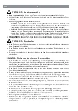 Предварительный просмотр 6 страницы Vitalmaxx 05584 Operating Instructions Manual