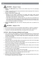 Preview for 14 page of Vitalmaxx 05584 Operating Instructions Manual