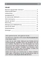 Предварительный просмотр 3 страницы Vitalmaxx 06200 Operating Instructions Manual