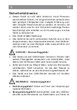 Предварительный просмотр 5 страницы Vitalmaxx 06200 Operating Instructions Manual