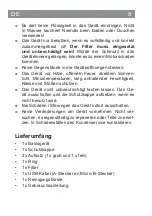 Предварительный просмотр 8 страницы Vitalmaxx 06200 Operating Instructions Manual