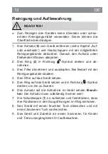 Предварительный просмотр 13 страницы Vitalmaxx 06200 Operating Instructions Manual