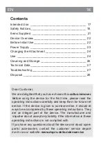Предварительный просмотр 16 страницы Vitalmaxx 06200 Operating Instructions Manual