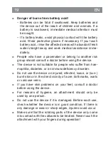 Предварительный просмотр 19 страницы Vitalmaxx 06200 Operating Instructions Manual