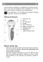 Preview for 22 page of Vitalmaxx 06200 Operating Instructions Manual