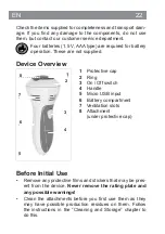 Предварительный просмотр 22 страницы Vitalmaxx 06200 Operating Instructions Manual