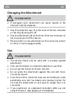 Preview for 24 page of Vitalmaxx 06200 Operating Instructions Manual