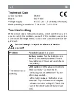 Предварительный просмотр 27 страницы Vitalmaxx 06200 Operating Instructions Manual