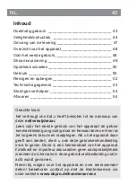 Предварительный просмотр 42 страницы Vitalmaxx 06200 Operating Instructions Manual