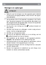Предварительный просмотр 52 страницы Vitalmaxx 06200 Operating Instructions Manual
