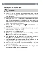 Preview for 52 page of Vitalmaxx 06200 Operating Instructions Manual