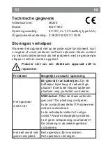 Предварительный просмотр 53 страницы Vitalmaxx 06200 Operating Instructions Manual