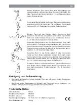Предварительный просмотр 11 страницы Vitalmaxx 08460 Instruction Manual