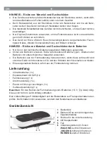 Предварительный просмотр 6 страницы Vitalmaxx 09230 Operating Instructions Manual