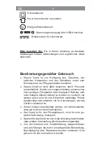 Предварительный просмотр 4 страницы Vitalmaxx BJ-1357 Instruction Manual