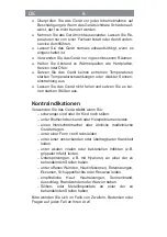 Предварительный просмотр 6 страницы Vitalmaxx BJ-1357 Instruction Manual