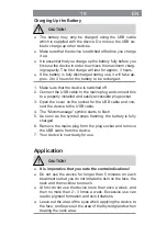 Preview for 19 page of Vitalmaxx BJ-1357 Instruction Manual