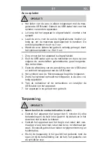 Предварительный просмотр 41 страницы Vitalmaxx BJ-1357 Instruction Manual