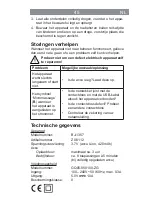 Preview for 45 page of Vitalmaxx BJ-1357 Instruction Manual