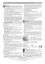 Предварительный просмотр 2 страницы Vitalmaxx GWF174 Operating Instructions Manual