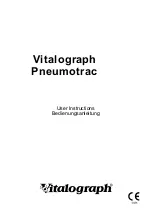 Preview for 1 page of Vitalograph Pneumotrac User Instructions