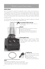 Preview for 4 page of Vitamix 61724 Owner'S Manual