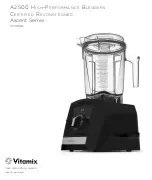 Preview for 1 page of Vitamix A2500 Manual