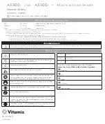 Предварительный просмотр 11 страницы Vitamix A3300i Instructions Manual