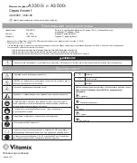 Предварительный просмотр 111 страницы Vitamix A3300i Instructions Manual