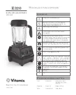 Предварительный просмотр 11 страницы Vitamix EXPLORIAN E320 Manual