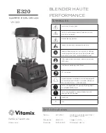 Предварительный просмотр 21 страницы Vitamix EXPLORIAN E320 Manual