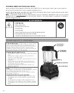 Предварительный просмотр 34 страницы Vitamix EXPLORIAN E320 Manual